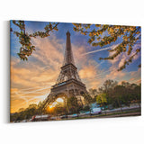 Paris Photography - Eiffel Tower Canvas Prints for Romantic French Decor