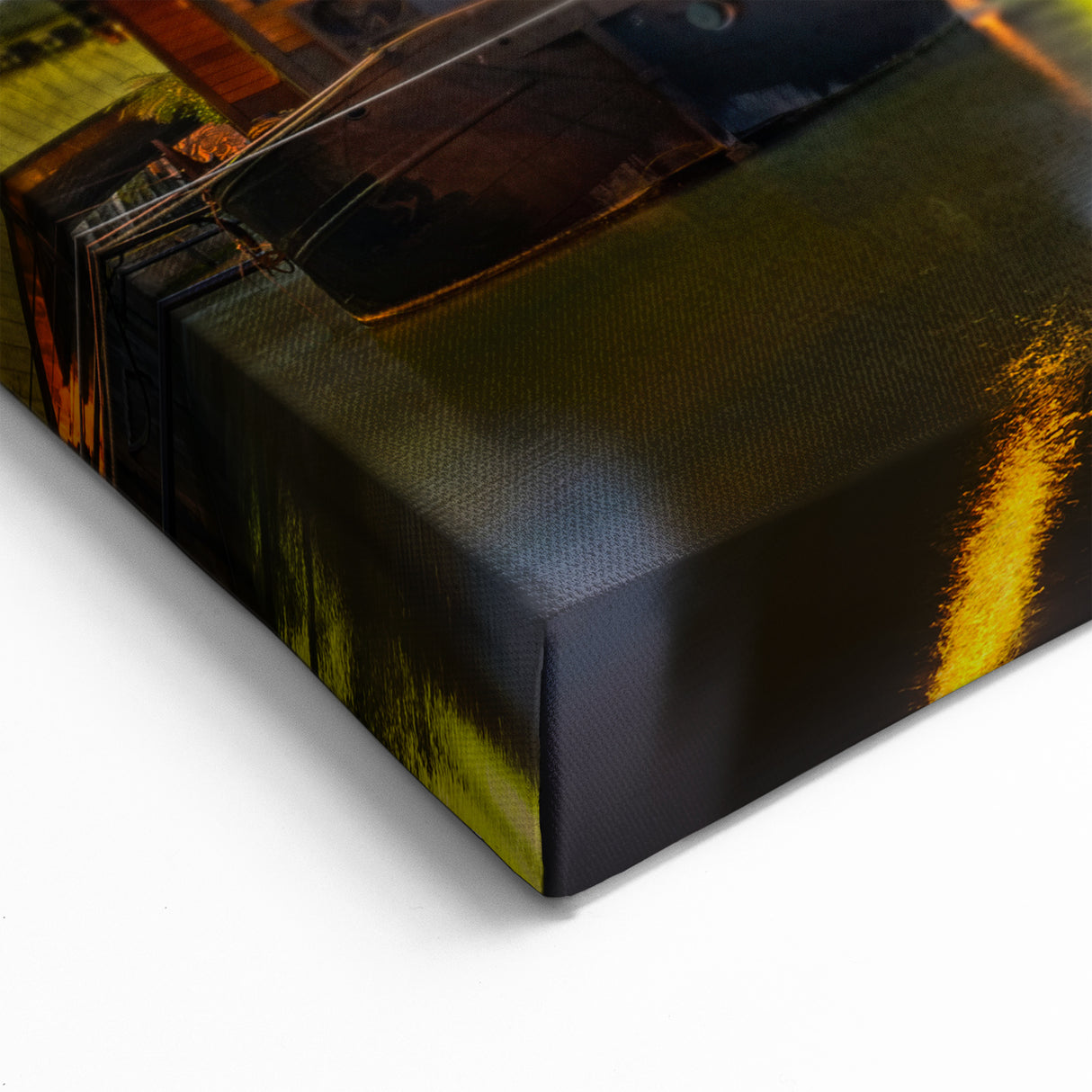 Paris Photography - Eiffel Tower Canvas Prints with Seine River View