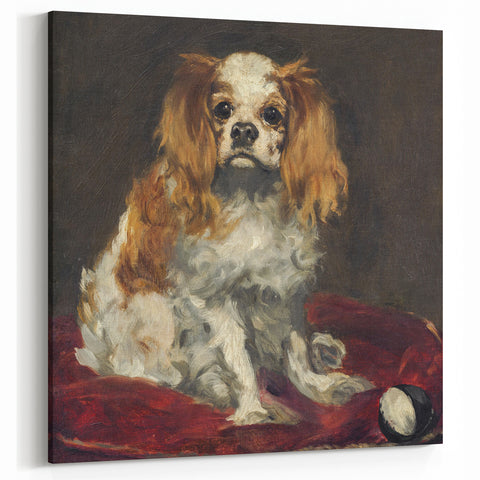 Édouard Manet Prints - Famous 19th Century Dog Portrait Wall Art