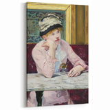 Édouard Manet Prints - Elegant Café Scene Wall Art for Home Décor