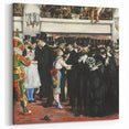 Édouard Manet Prints - Elegant Masquerade Ball Scene for Wall Décor