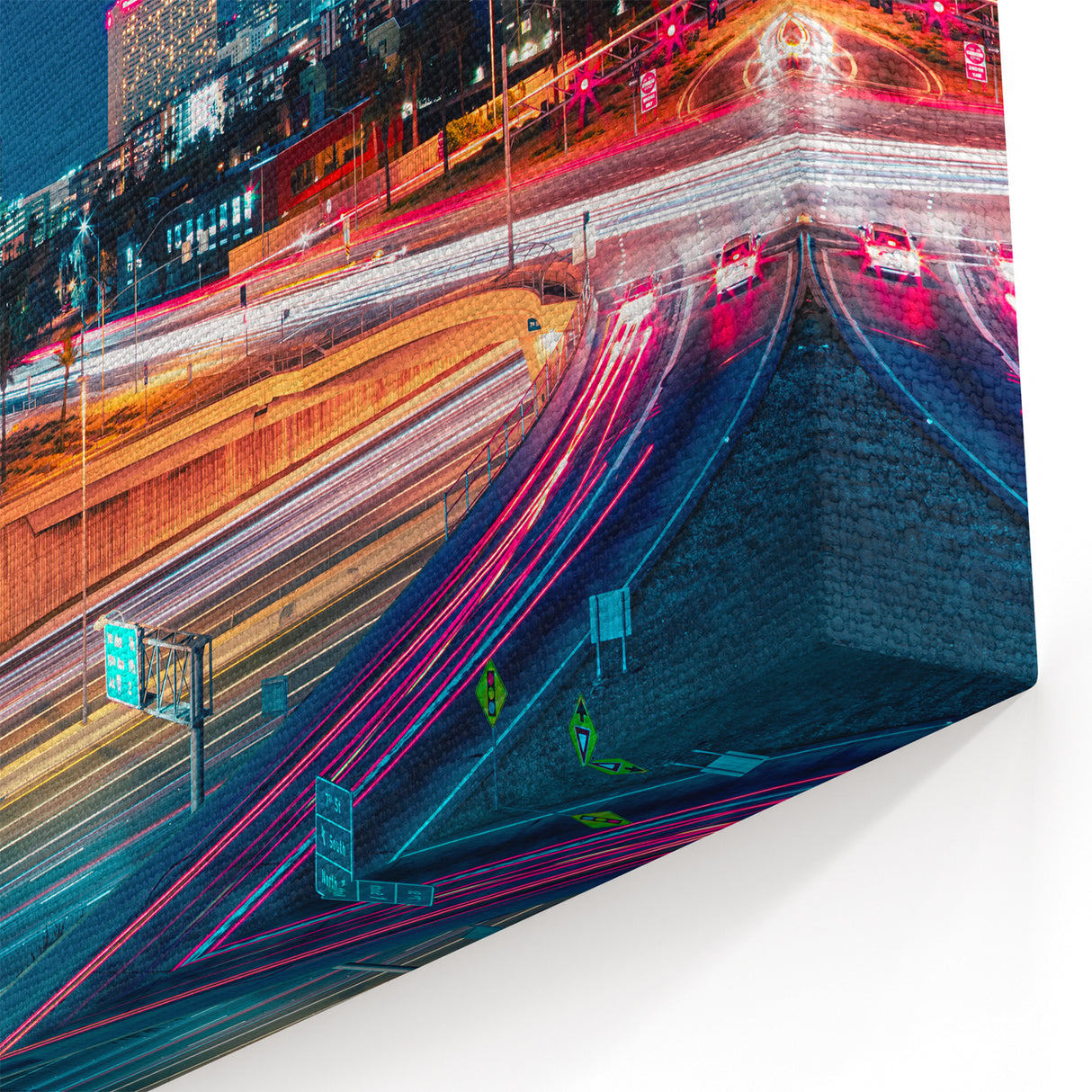 Phoenix Wall Art Stunning Night Skyline - Arizona Scenery Desert Prints