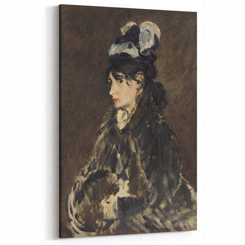 Édouard Manet Prints - Elegant Female Portrait for Timeless Wall Décor