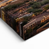 Phoenix Skyline Wall Art - Dramatic Lightning Storm Arizona Cityscape Print