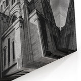 Paris Photography - Black and White Sacré-Cœur Basilica Art Print