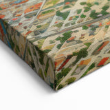 Vibrant Abstract Arizona Skyline Wall Decor - Phoenix Cityscape Art Print