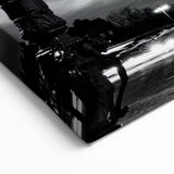 Paris Photography - Black and White Arc de Triomphe Night Scene