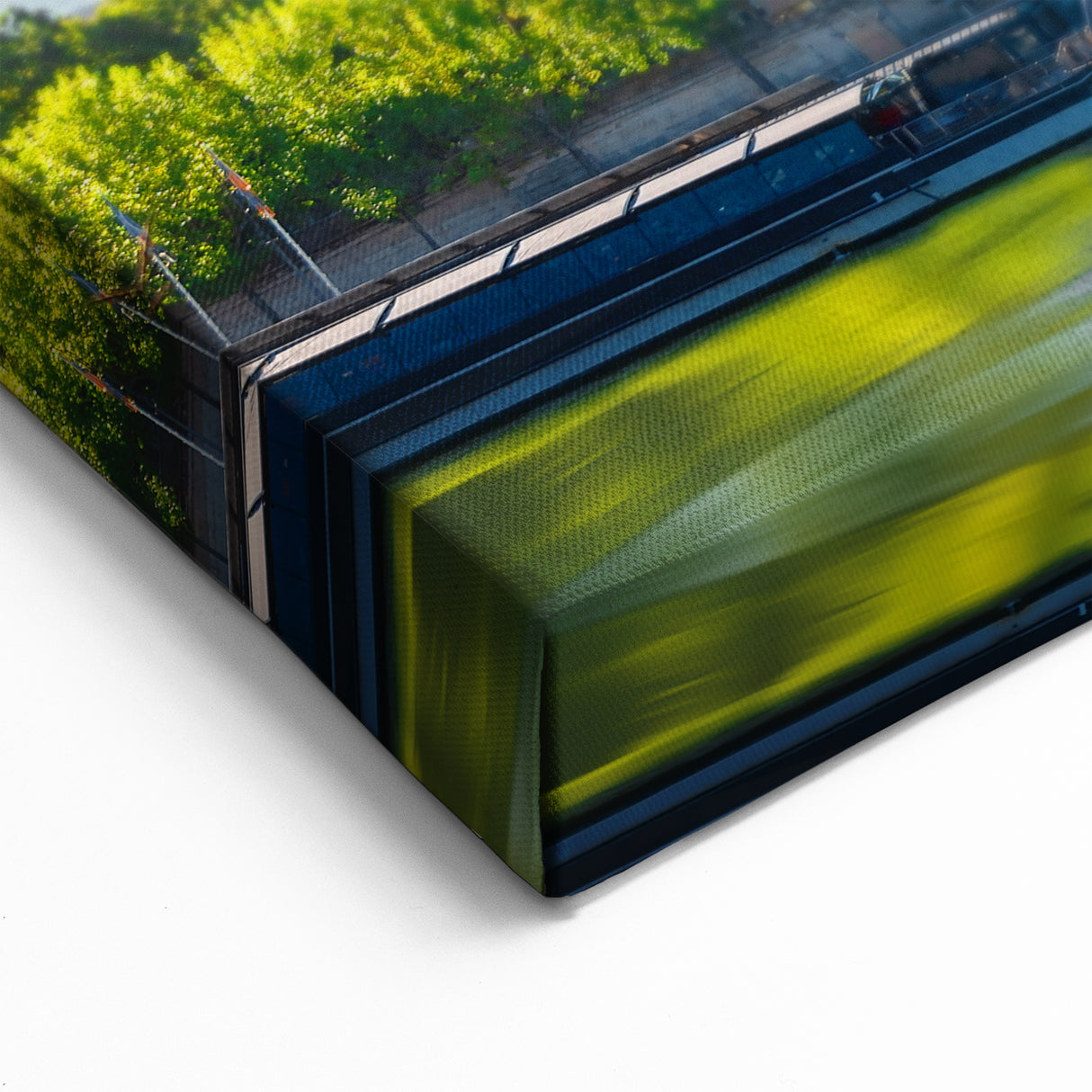 Paris Wall Art - Eiffel Tower with Blue Sky and Riverside View