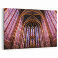 French Wall Decor - Saint-Chapelle Stained Glass Cathedral Art