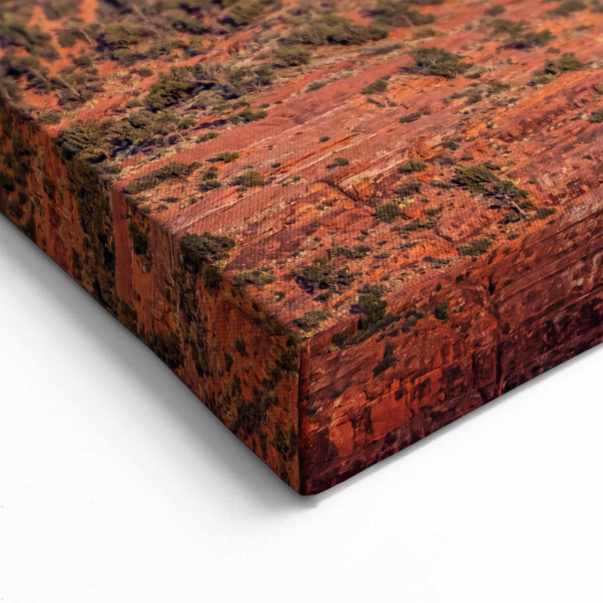 Red Rock Wall Art - Sedona Canyon at Sunset Arizona Desert Landscape