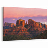 Scenic Sedona Prints - Sunset Over Cathedral Rock Arizona Desert Art