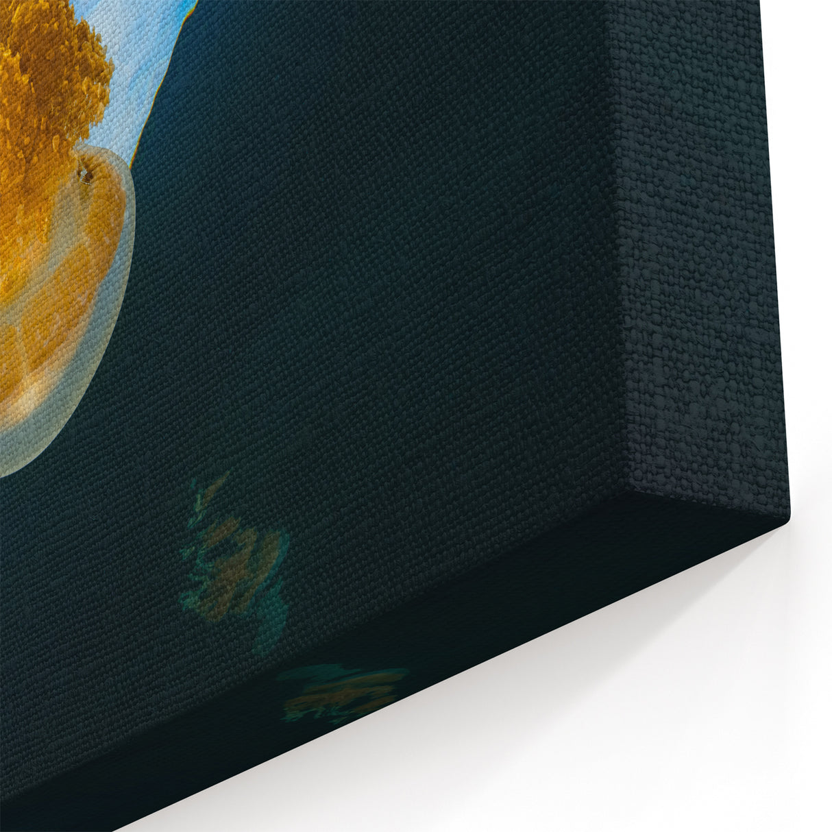 Golden Jellyfish Swim Art – Unique Pacific Ocean Art