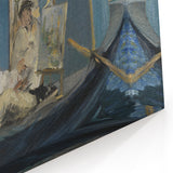 Édouard Manet Prints - Famous French Boating Scene for Home Decor