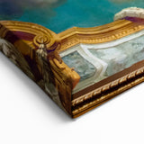 Paris Canvas Prints - French Baroque Ceiling Mural in Vibrant Colors