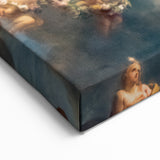 Romantic Paris Art - French Baroque Ceiling Painting in Soft Hues