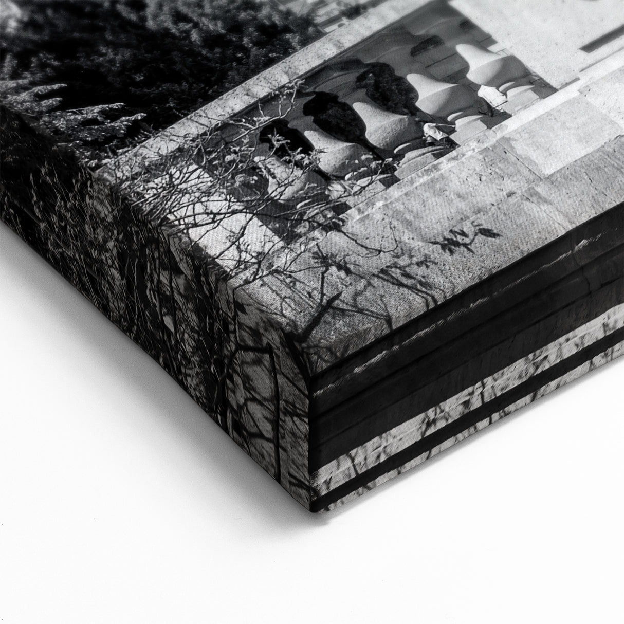 Paris Cityscape - Black and White Photography of Sacré-Cœur Basilica