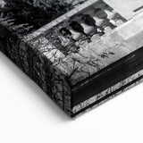 Paris Cityscape - Black and White Photography of Sacré-Cœur Basilica