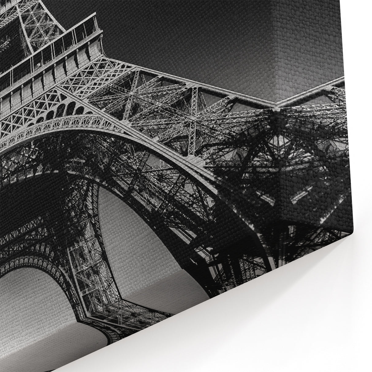 Paris Photography - Eiffel Tower Art in Bold Black and White