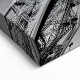 Paris Photography - Eiffel Tower Art in Bold Black and White