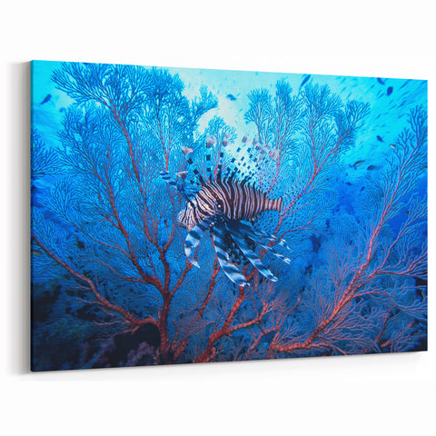 Coral Reef Fish Print – Vibrant Oceanic Wall Art