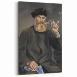 Édouard Manet Prints - Iconic Portrait of a Man with a Pipe