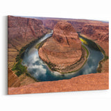 Scenic Horseshoe Bend Print - Southwest Nature Art in Arizona Landscape