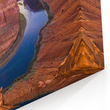 Southwest Nature Art - Scenic Horseshoe Bend Wall Art in Vibrant Sunset