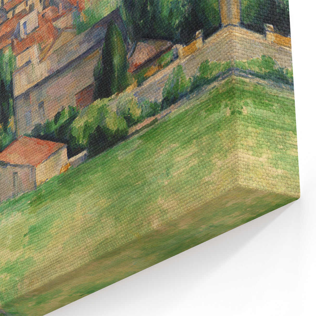 Paul Cézanne Prints - Town Landscape - Post-Impressionist Wall Art