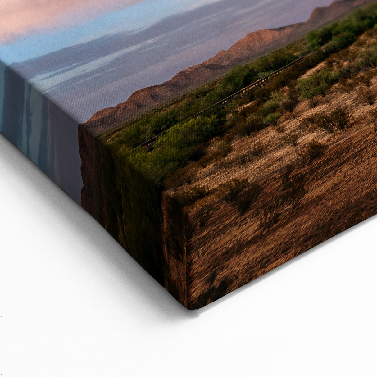 Sonoran Desert Wall Art - Rainbow Over Arizona Desert Landscape
