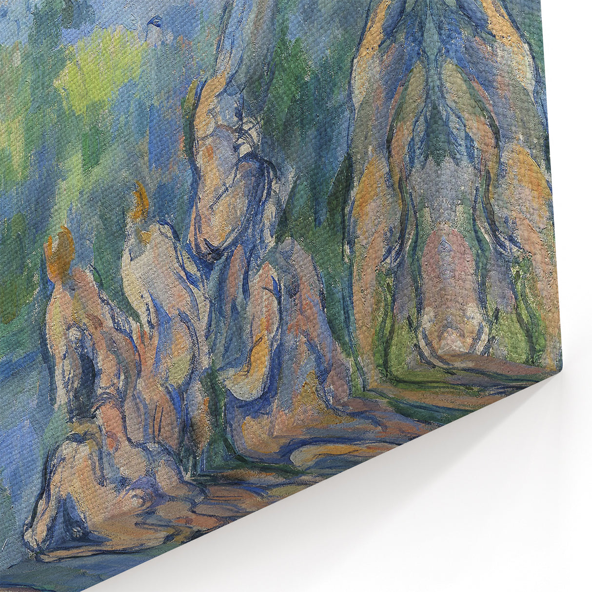 Paul Cézanne Prints - Group of Bathers - Post-Impressionist Wall Art