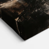 French Wall Decor - Abstract Eiffel Tower Paris Canvas Print