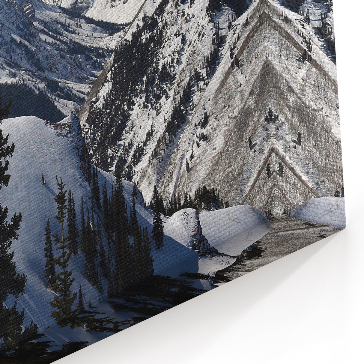 Aspen Colorado Wall Art - Scenic Mountain View with Snowy Peaks