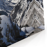 Aspen Colorado Wall Art - Scenic Mountain View with Snowy Peaks