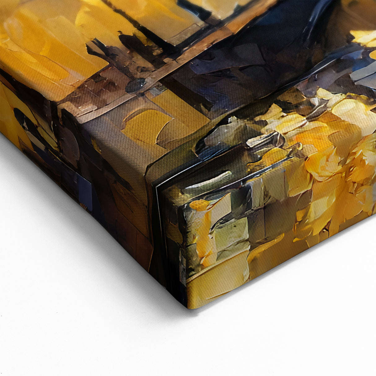 Romantic Paris Art - Eiffel Tower at Night with Moonlit Reflection Print