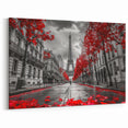Paris Canvas Prints - Romantic Eiffel Tower Art