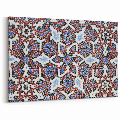 Islamic Architecture Art - Colorful Mosaic Wall Decor Print