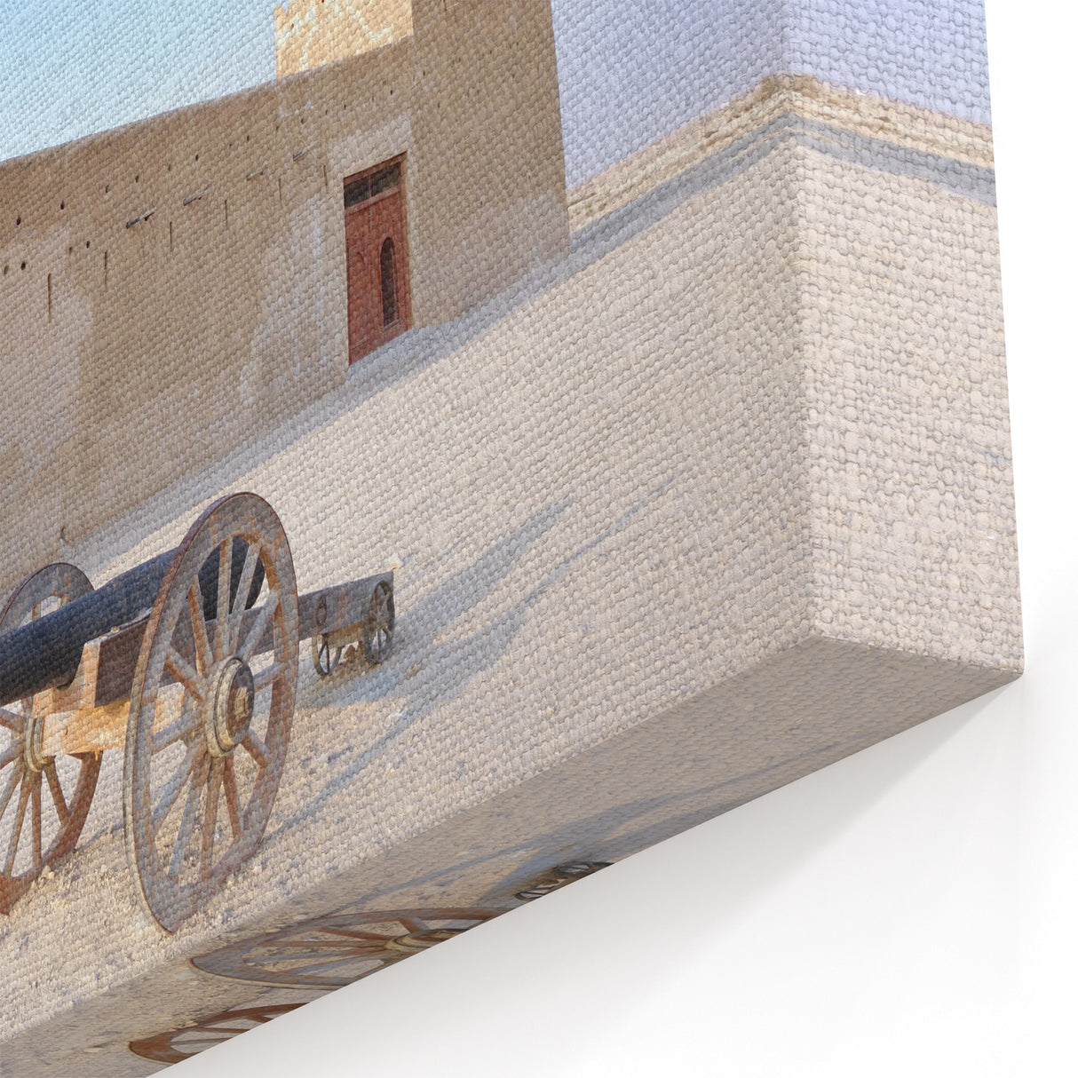 Qatari Cultural Art - Historic Fortress Canvas Print