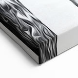 Contemporary Black and White Aspen Tree Design - Aspen Canvas Art