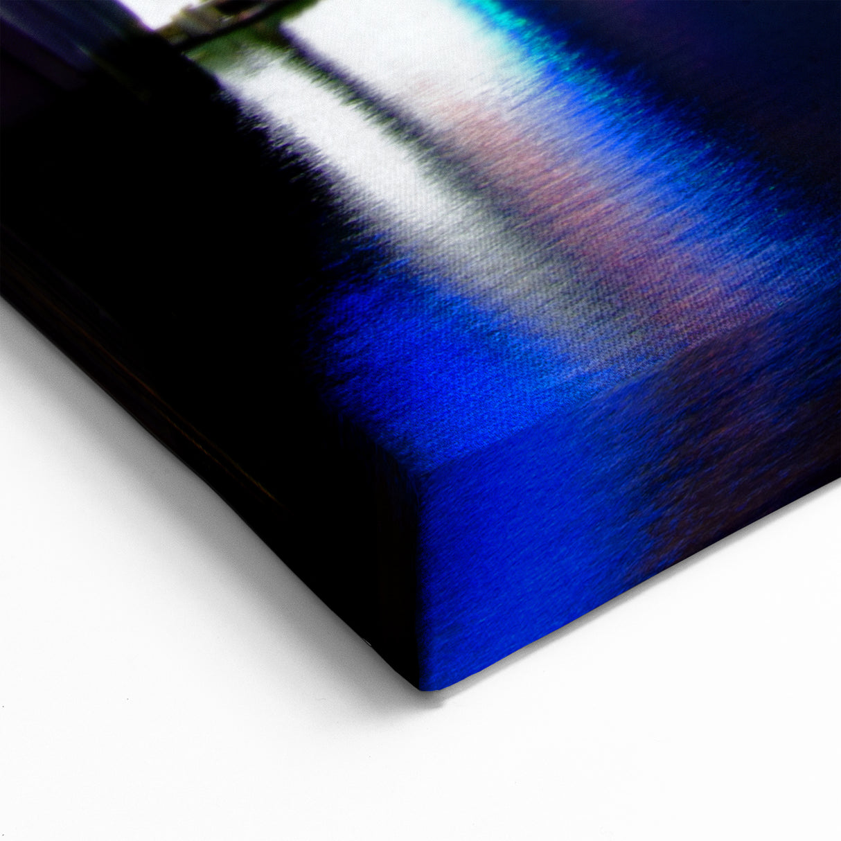 Auckland Harbor Canvas - Vibrant Nighttime Cityscape