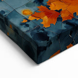 Autumn Leaves with Vibrant Orange Foliage on Aspen Trees - Aspen Canvas Art