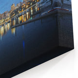 Serene Auckland Harbor - Peaceful Evening Canvas