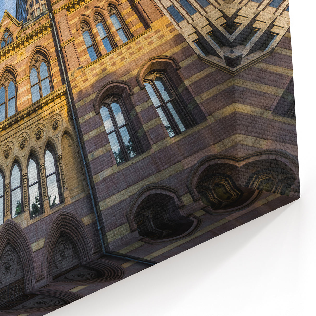 Connecticut Scenery Prints - Historic Downtown Architecture Photography