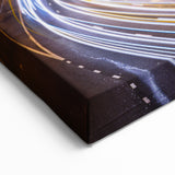 Connecticut Landscape Art - Hartford Night Cityscape Photography