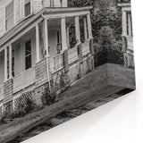 Vintage Black and White Historic House Photography - Connecticut Wall Art