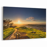Sunrise over Auckland - Landscape Art Canvas