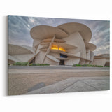 Modern Architecture Qatar - Iconic Building Canvas Print