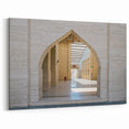 Qatari Arches - Modern Architecture Canvas Print