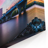 Connecticut Wall Art - Scenic Hartford Skyline at Sunset Connecticut Art Prints