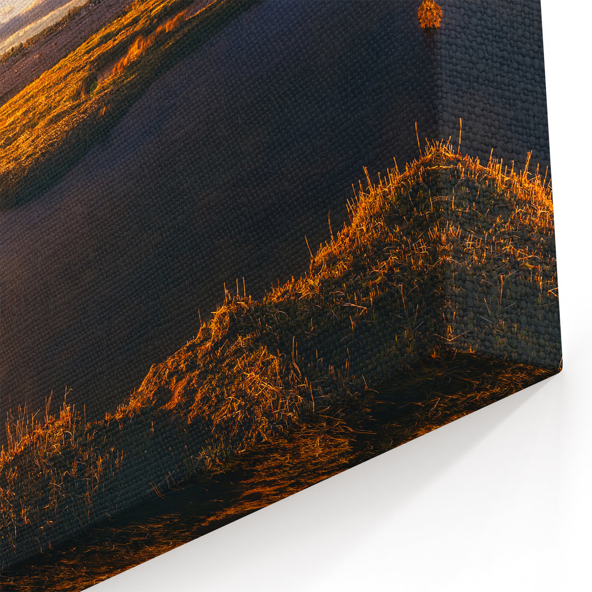 Connecticut Canvas Art - Lighthouse Sunrise Over Marsh Scenic Connecticut Prints