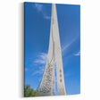Arabic Calligraphy Tower - Qatar Landmark Canvas Print